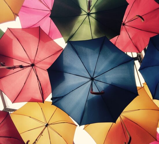 coloured umbrellas professional indemnity insurance